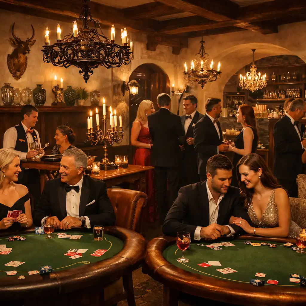 Luxusní VIP večer Tiporava s pokerově laděnou atmosférou